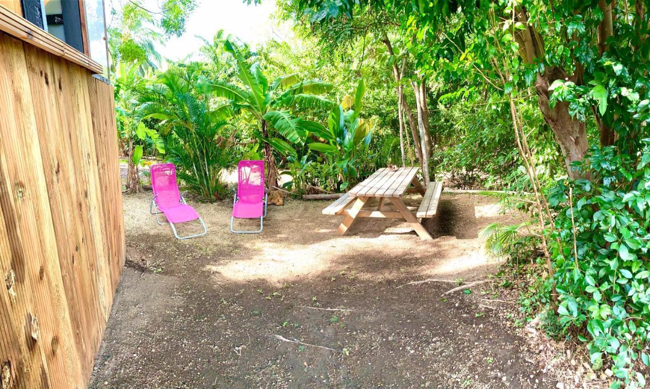 Lodge Colibris Vue Panoramique Mer Et Montagne Pelee , 500 M Plage Dans Un Parc , Calme Assure Ideal Pour Decouvrir Le Nord Caraibes Le Carbet Exteriér fotografie